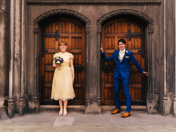 Ślub Dominiki i Steve’a w Edynburgu